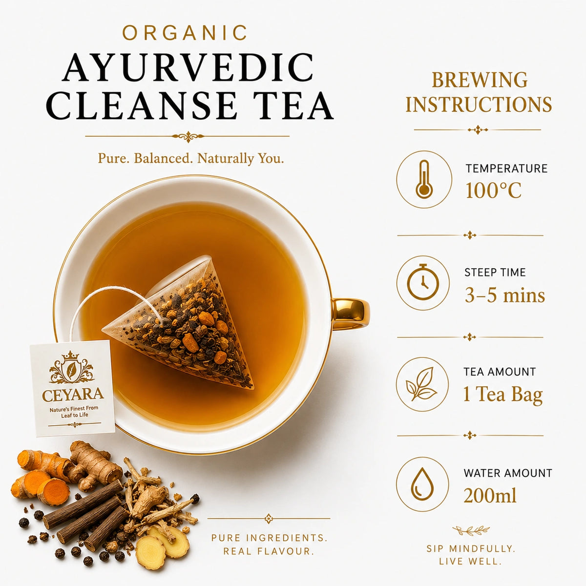 Ayurvedic Cleanse Herbal Tea