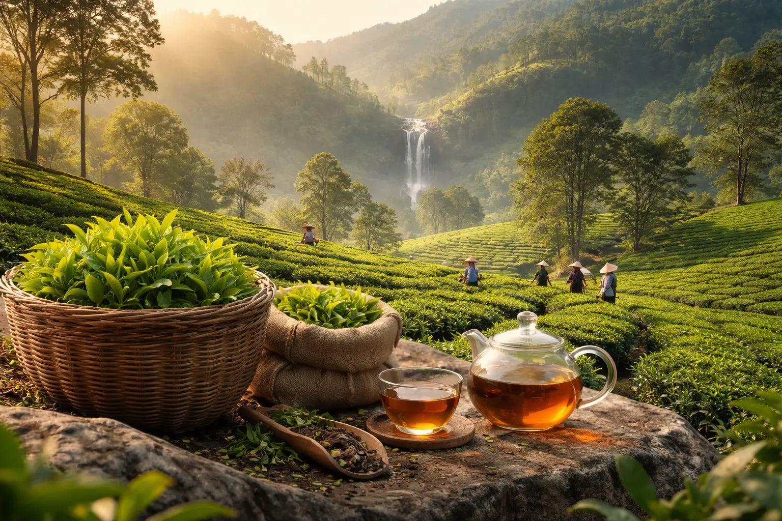 Ceyara ethical tea sourcing from carefully selected Sri Lankan tea gardens ensuring quality sustainability and traceability