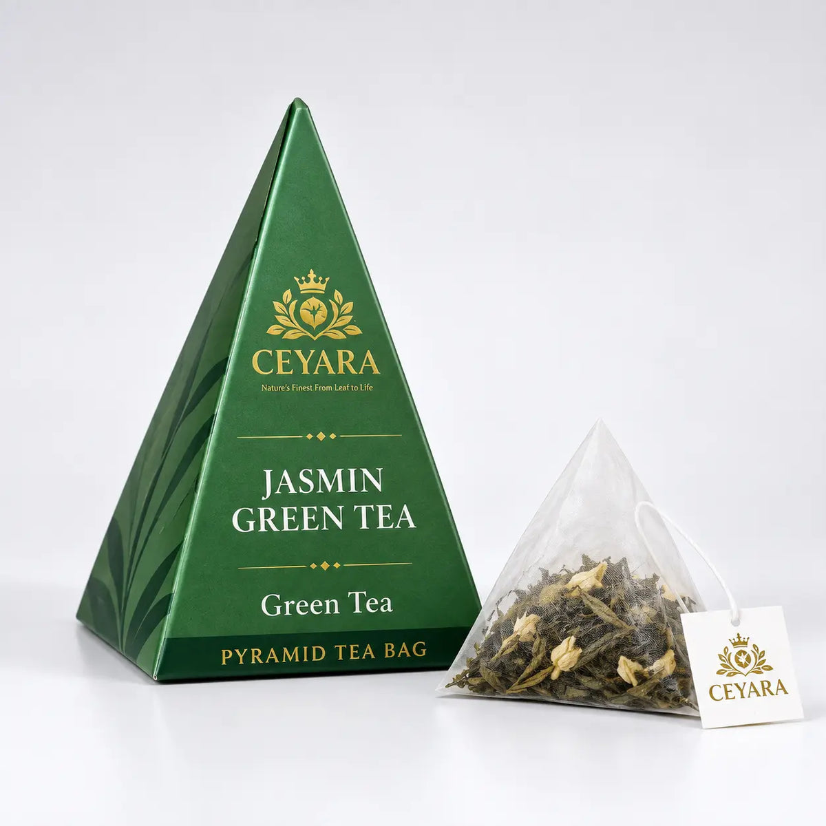 Ceyara Jasmin Green Tea — Single-Serve Tasting