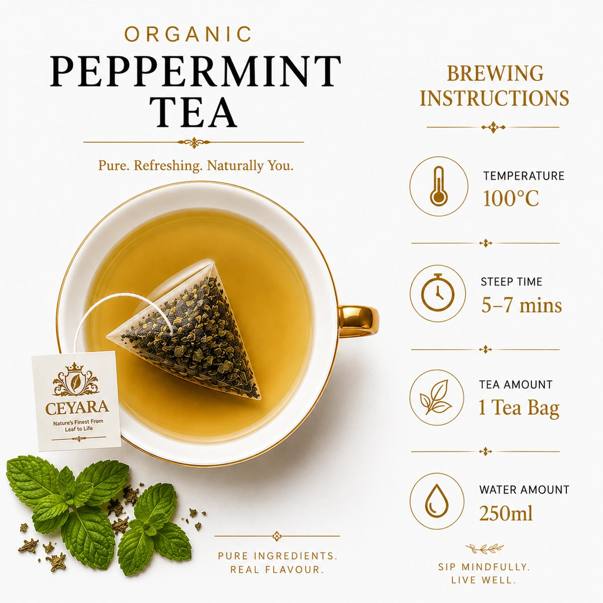 Peppermint Herbal Tea