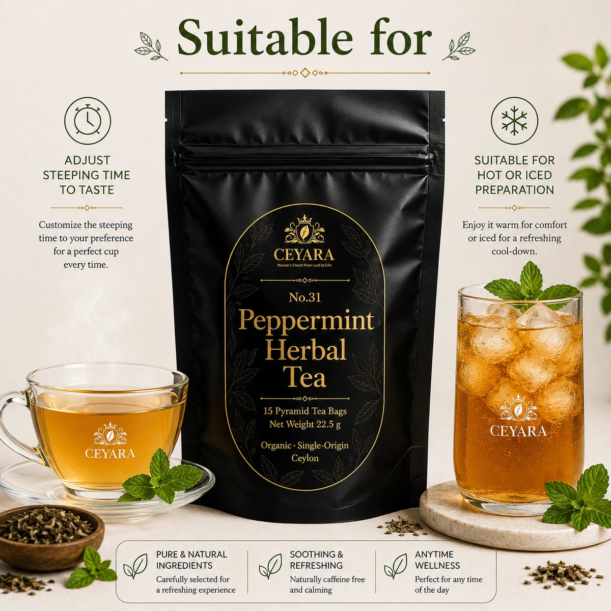 Peppermint Herbal Tea