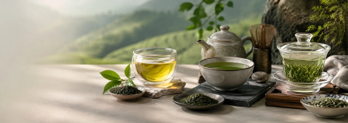 Ceylon Green Tea vs Japanese & Chinese Green Tea A Full Comparison Featured Image