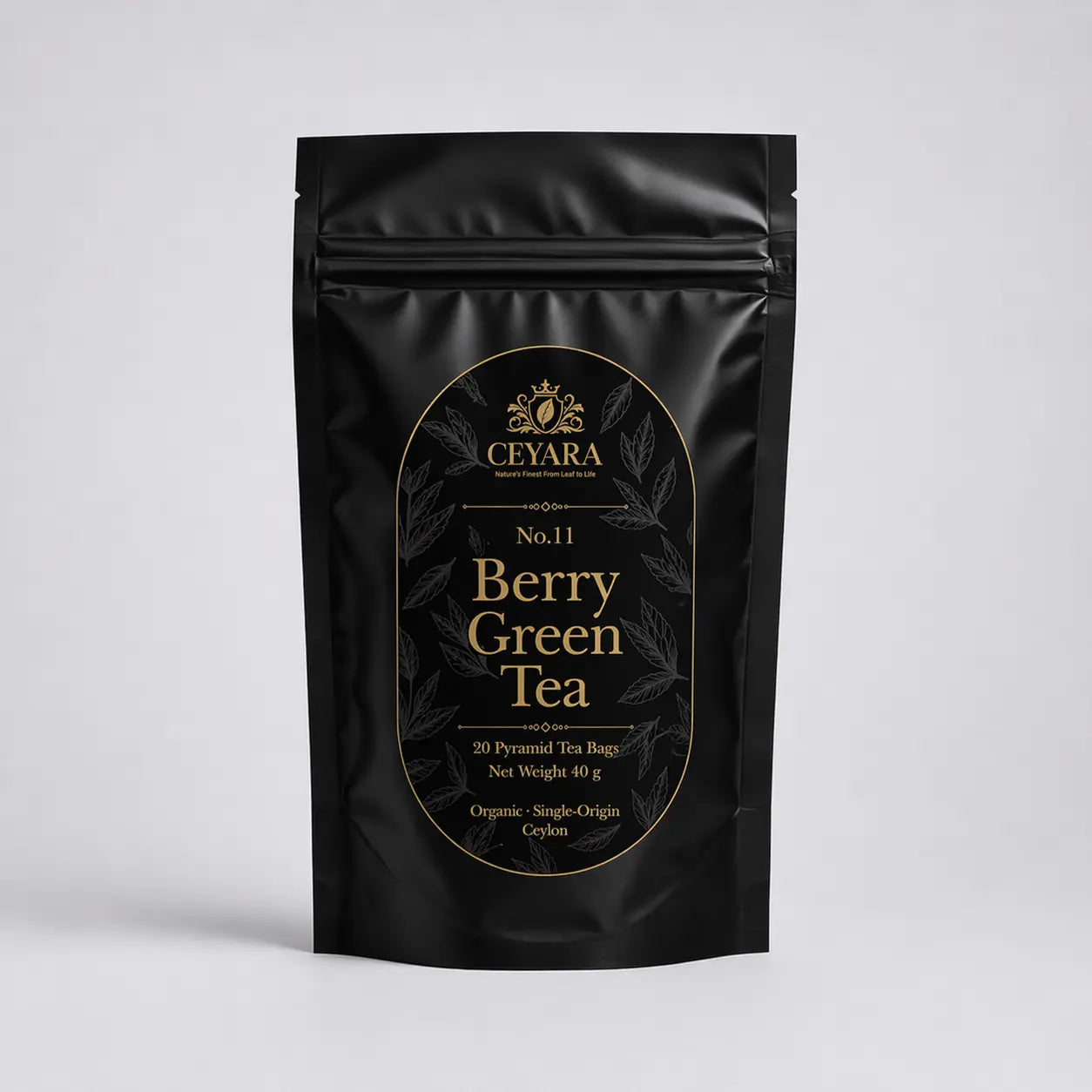 CEYARA Berry blend green tea pyramid tea bags