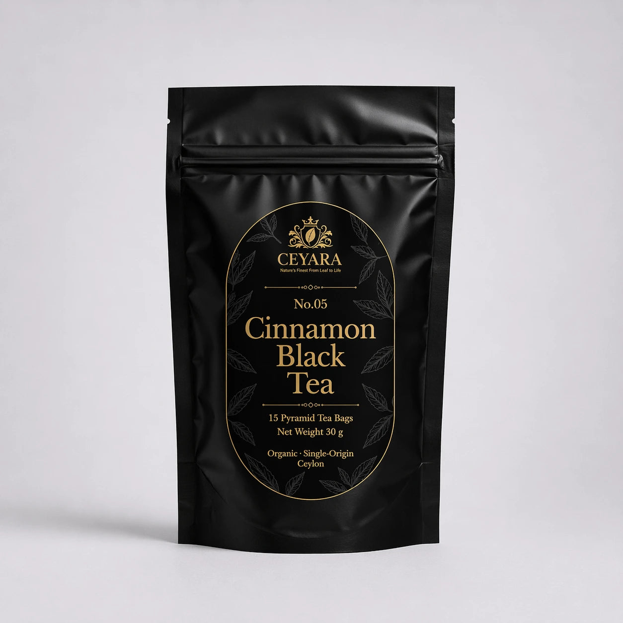 CEYARA Cinnamon black tea spice blend pyramid tea bags