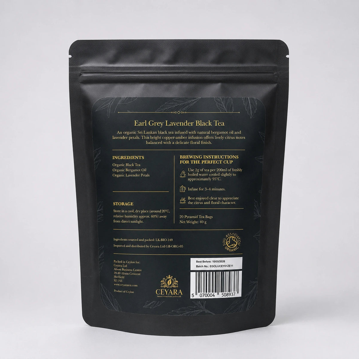 Earl Grey Lavender Black Tea