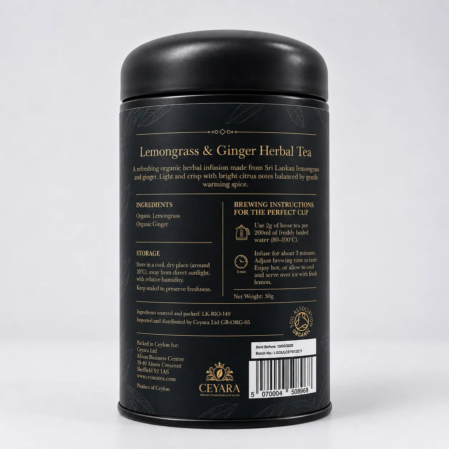 Lemongrass & Ginger Herbal Tea