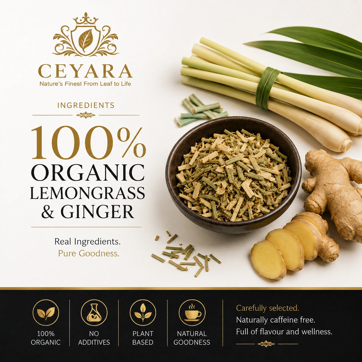 Lemongrass & Ginger Herbal Tea