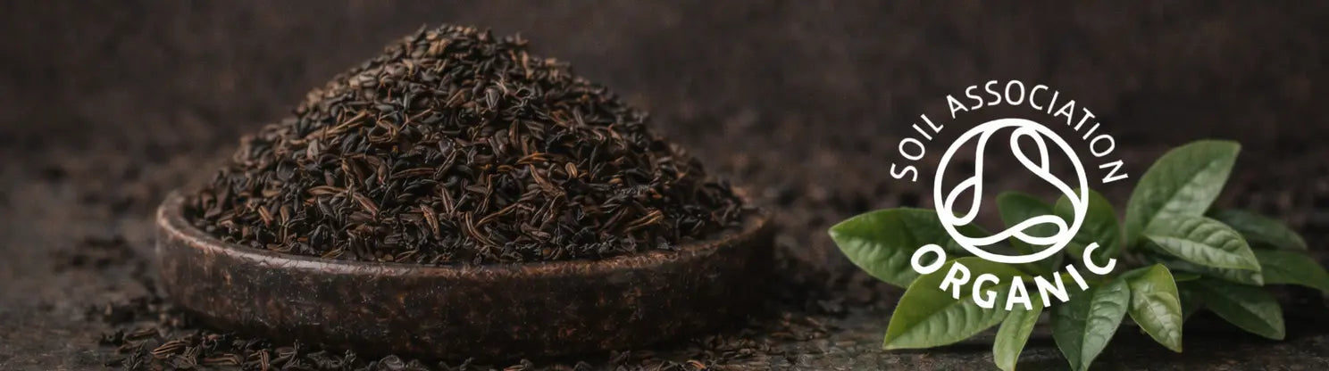 Ceyara organic single-origin premium  tea and Soil Association organic certification