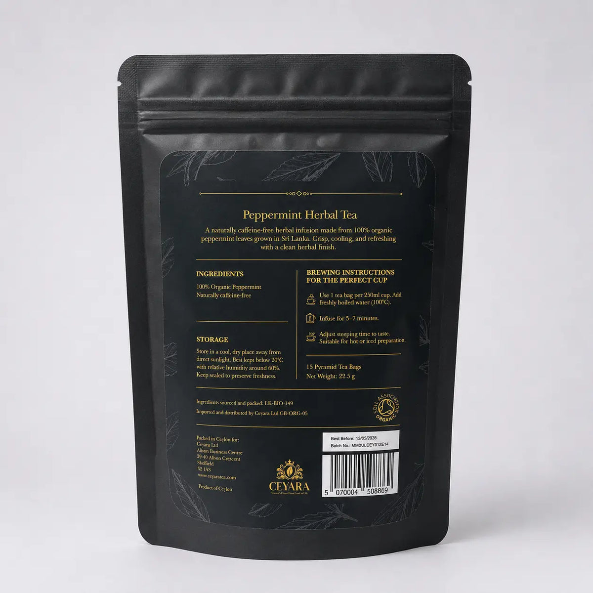 Peppermint Herbal Tea