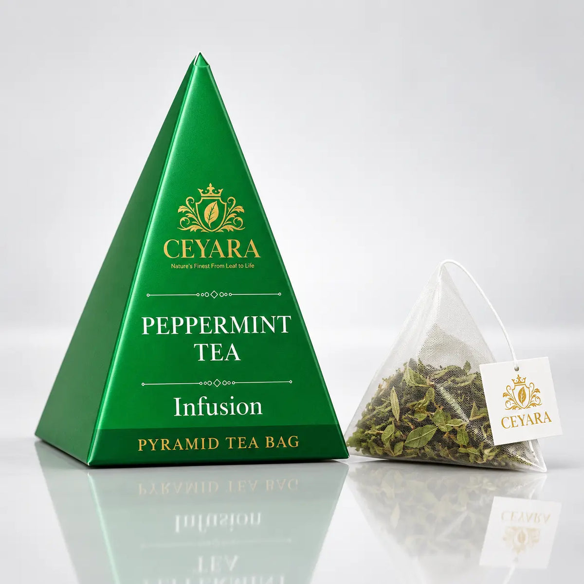 Ceyara Peppermint Tea — Single-Serve Tasting
